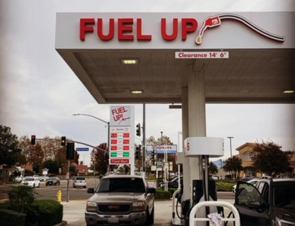 Fullerton Fuel station